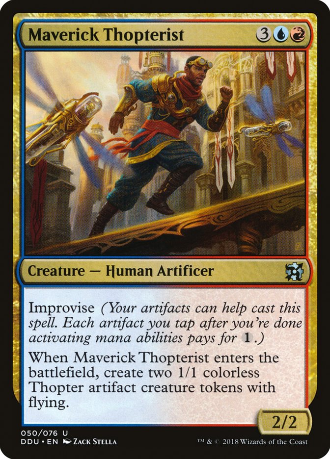 Maverick Thopterist [Duel Decks: Elves vs. Inventors] | Pandora's Boox