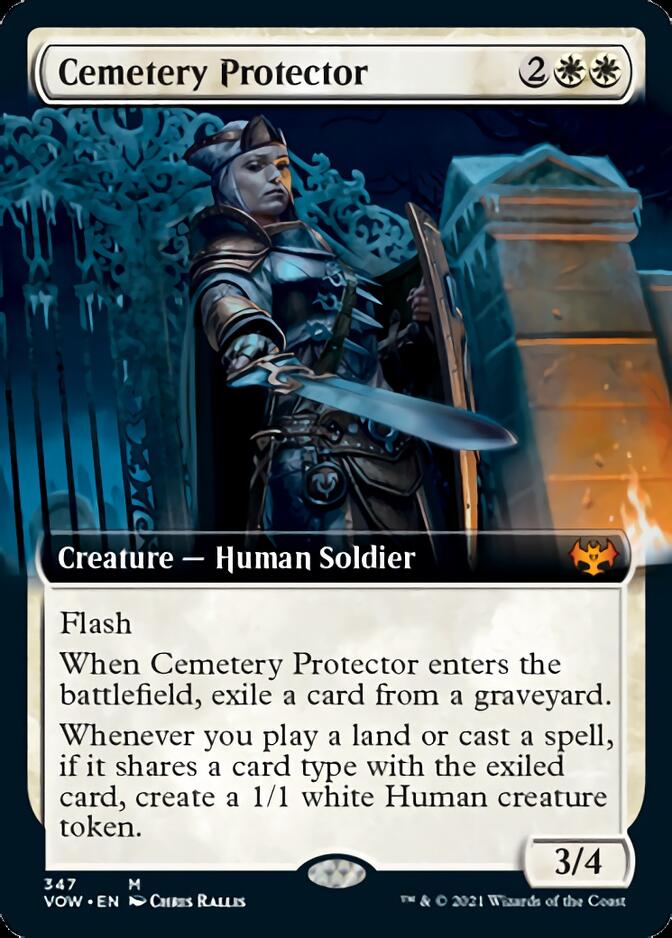 Cemetery Protector (Extended Art) [Innistrad: Crimson Vow] | Pandora's Boox