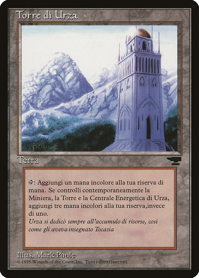 Urza's Tower (Plains) (Italian) - "Torre di Urza" [Rinascimento] | Pandora's Boox