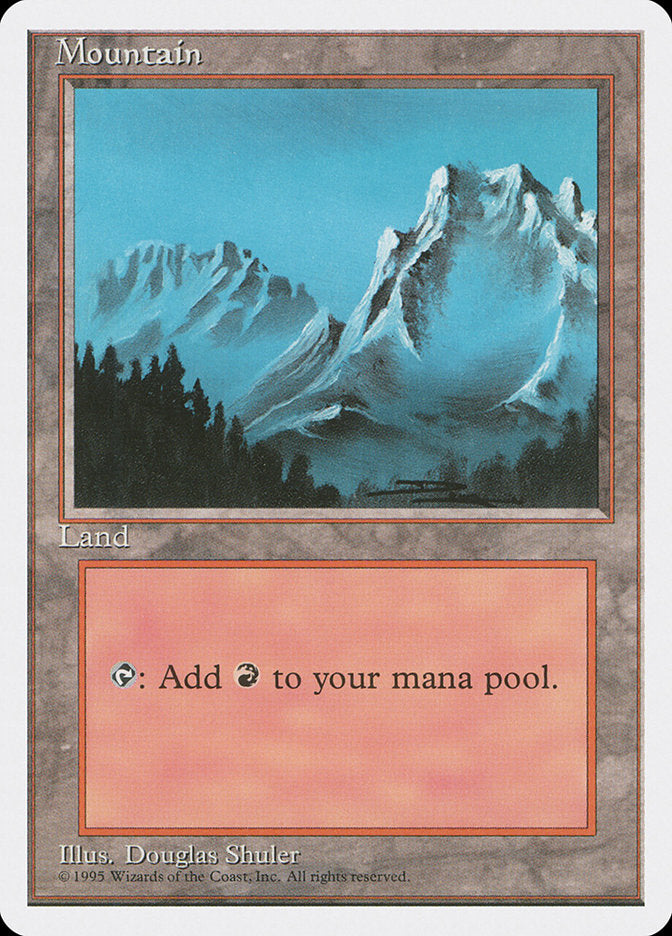 Mountain (Snow Top / Highest Point on Right) [Fourth Edition] | Pandora's Boox
