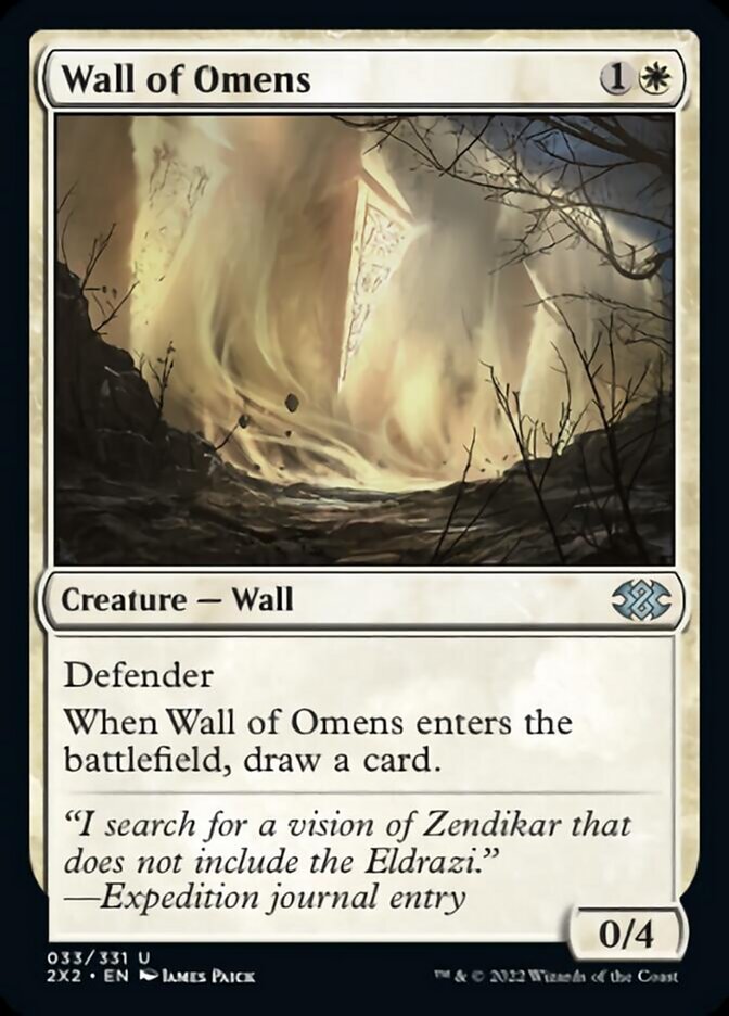 Wall of Omens [Double Masters 2022] | Pandora's Boox
