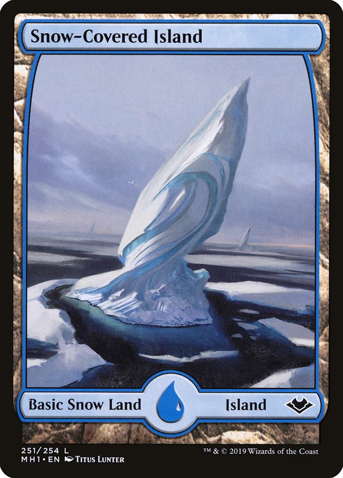 Snow-Covered Island [Modern Horizons] | Pandora's Boox