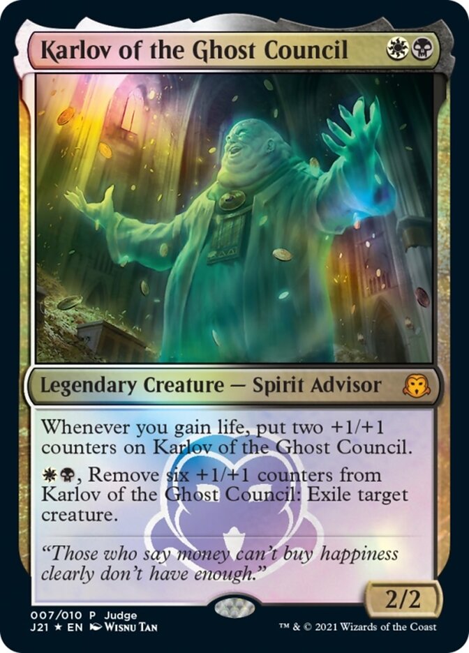 Karlov of the Ghost Council [Judge Gift Cards 2021] | Pandora's Boox