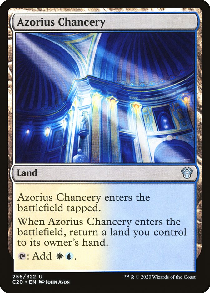 Azorius Chancery [Commander 2020] | Pandora's Boox