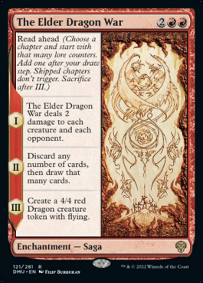 The Elder Dragon War [Dominaria United] | Pandora's Boox