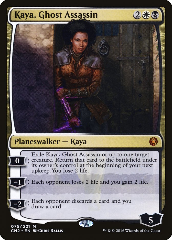 Kaya, Ghost Assassin (075/221) [Conspiracy: Take the Crown] | Pandora's Boox