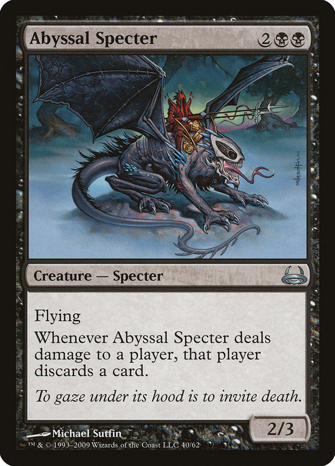Abyssal Specter [Duel Decks: Divine vs. Demonic] | Pandora's Boox