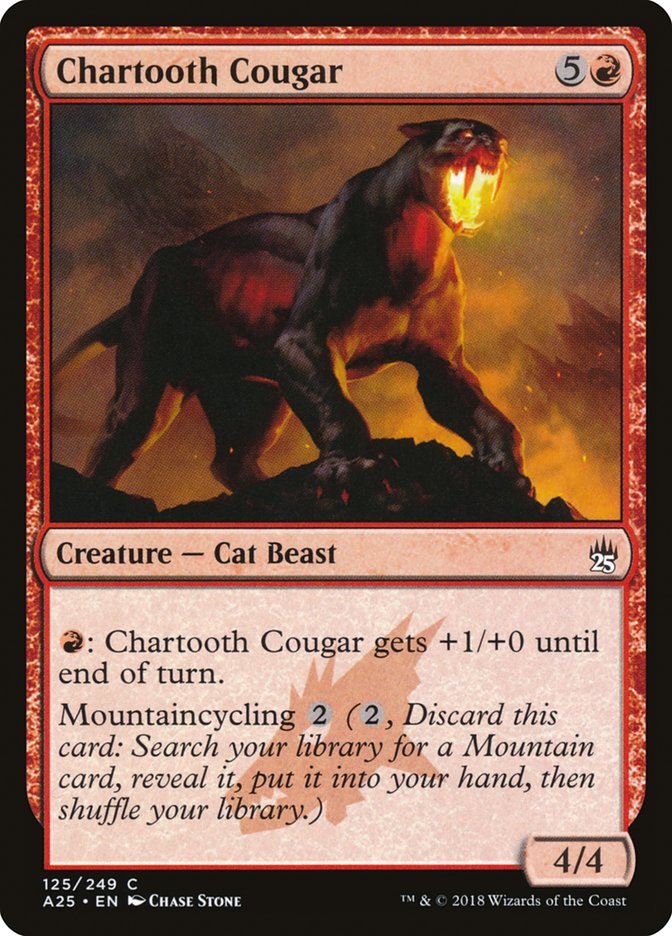 Chartooth Cougar [Masters 25] | Pandora's Boox