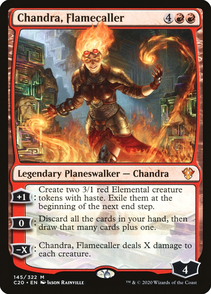 Chandra, Flamecaller [Commander 2020] | Pandora's Boox
