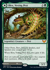 Blex, Vexing Pest // Search for Blex [Strixhaven: School of Mages Prerelease Promos] | Pandora's Boox