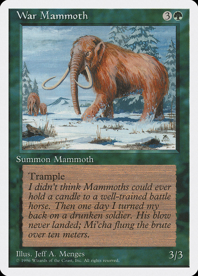 War Mammoth [Introductory Two-Player Set] | Pandora's Boox