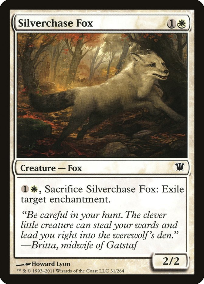 Silverchase Fox [Innistrad] | Pandora's Boox