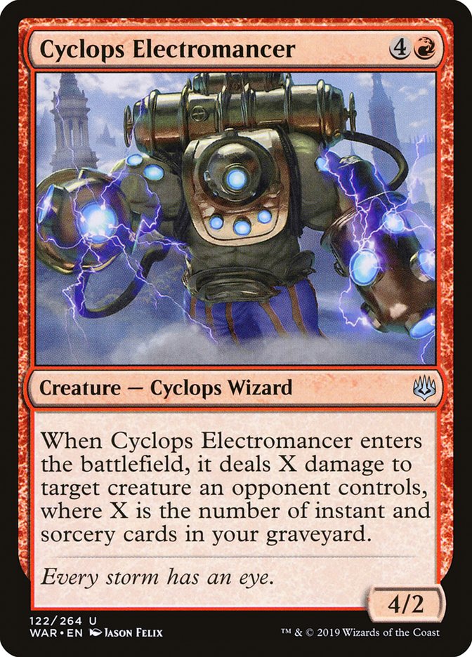 Cyclops Electromancer [War of the Spark] | Pandora's Boox