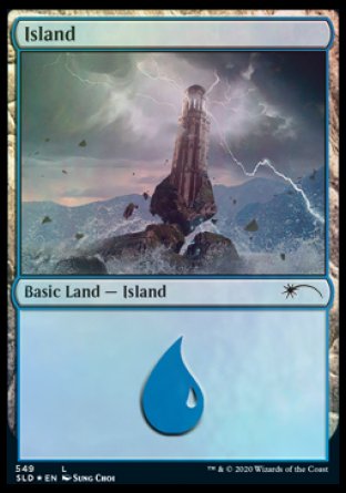 Island (Wizards) (549) [Secret Lair Drop Promos] | Pandora's Boox