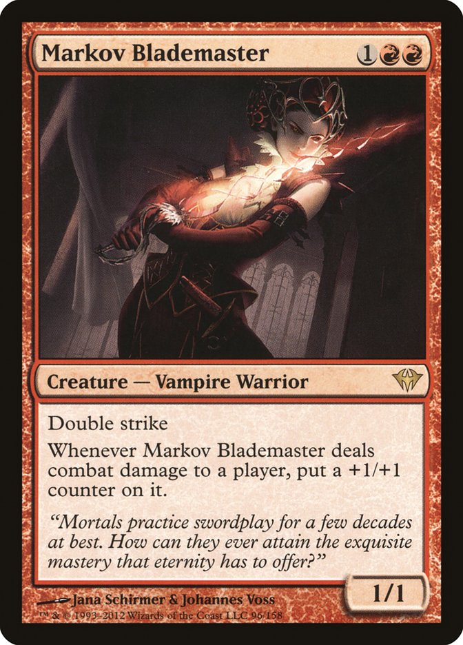 Markov Blademaster [Dark Ascension] | Pandora's Boox
