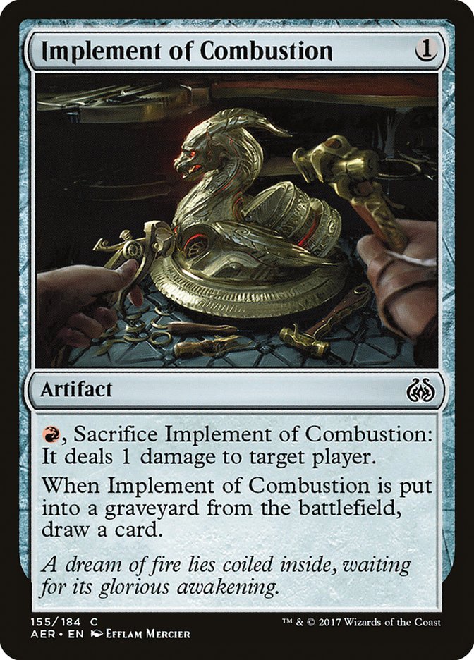 Implement of Combustion [Aether Revolt] | Pandora's Boox