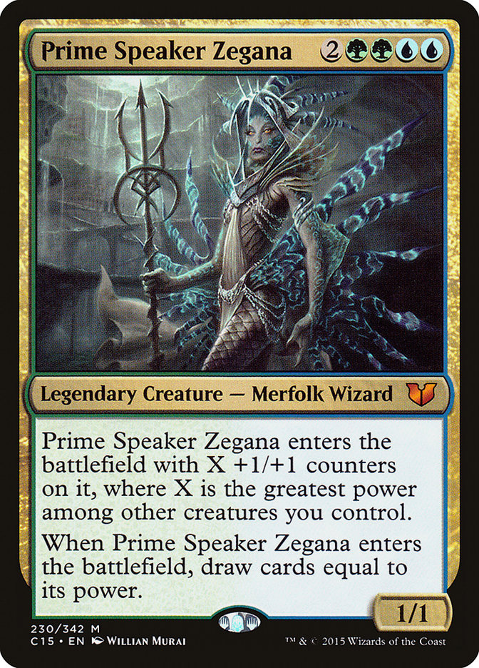 Prime Speaker Zegana [Commander 2015] | Pandora's Boox