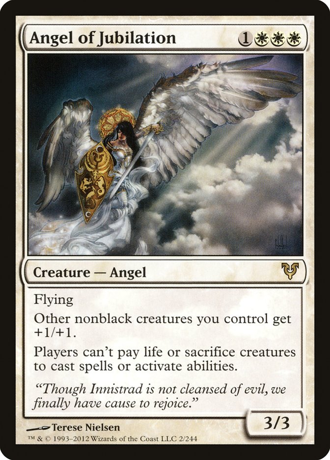 Angel of Jubilation [Avacyn Restored] | Pandora's Boox