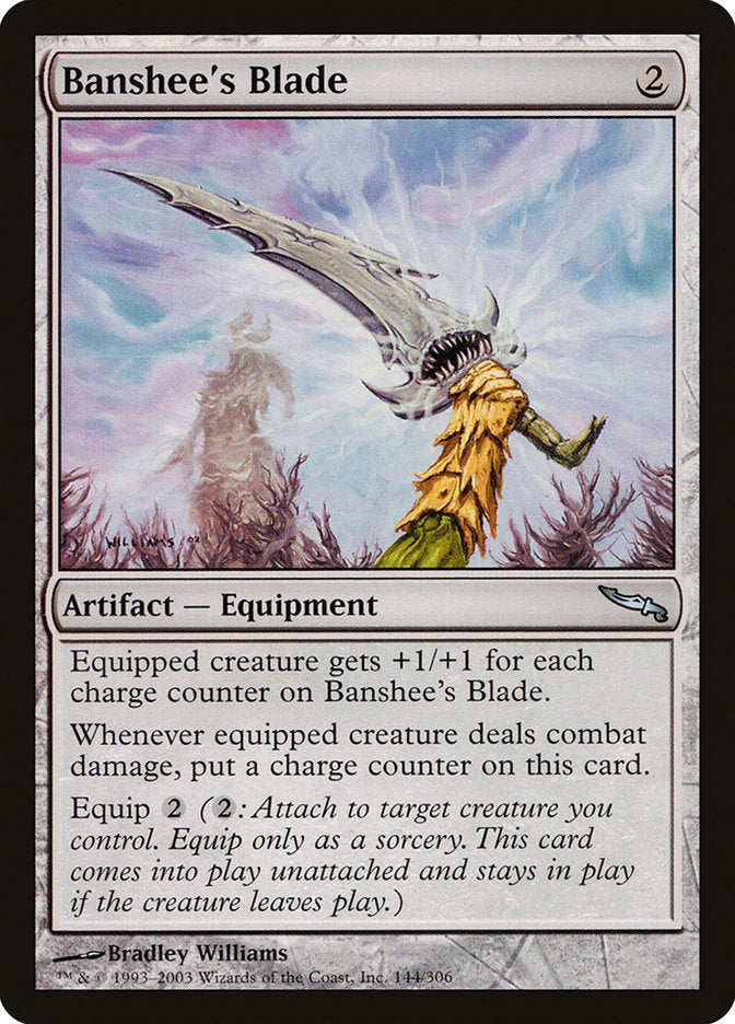 Banshee's Blade [Mirrodin] | Pandora's Boox