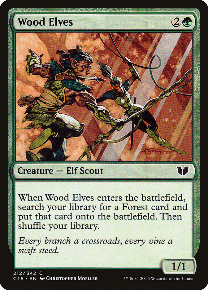 Wood Elves [Commander 2015] | Pandora's Boox