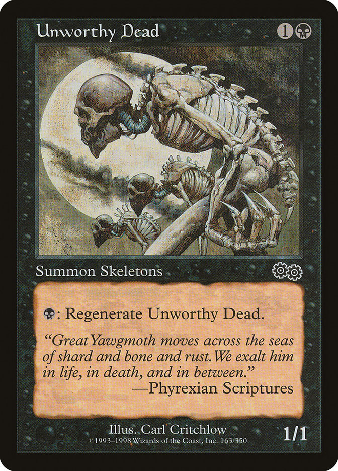 Unworthy Dead [Urza's Saga] | Pandora's Boox