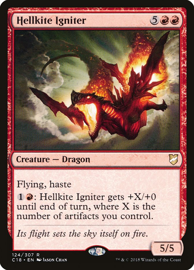 Hellkite Igniter [Commander 2018] | Pandora's Boox