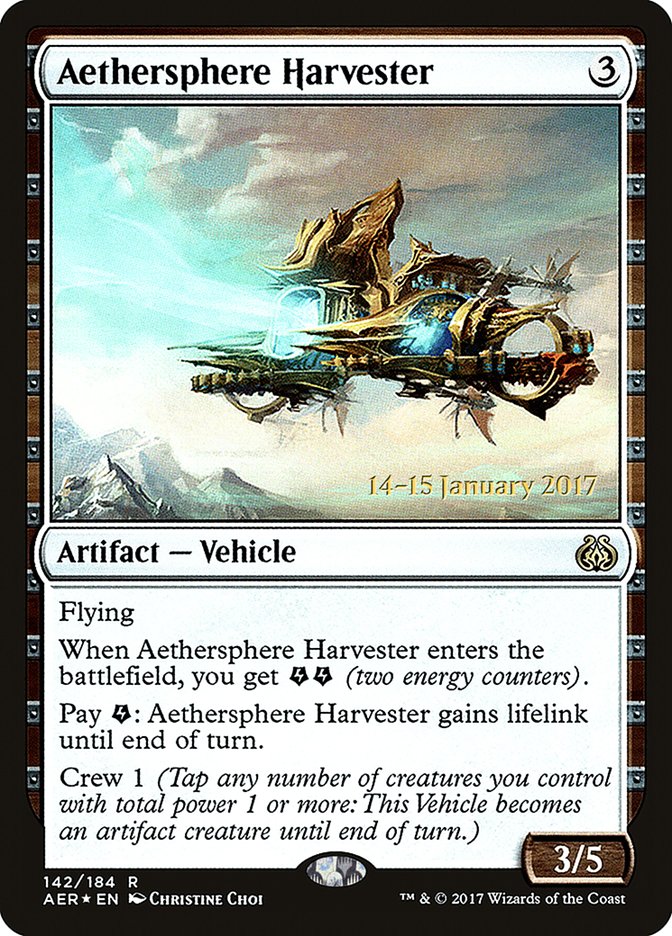 Aethersphere Harvester [Aether Revolt Prerelease Promos] | Pandora's Boox
