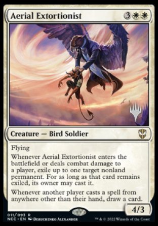 Aerial Extortionist (Promo Pack) [Streets of New Capenna Commander Promos] | Pandora's Boox
