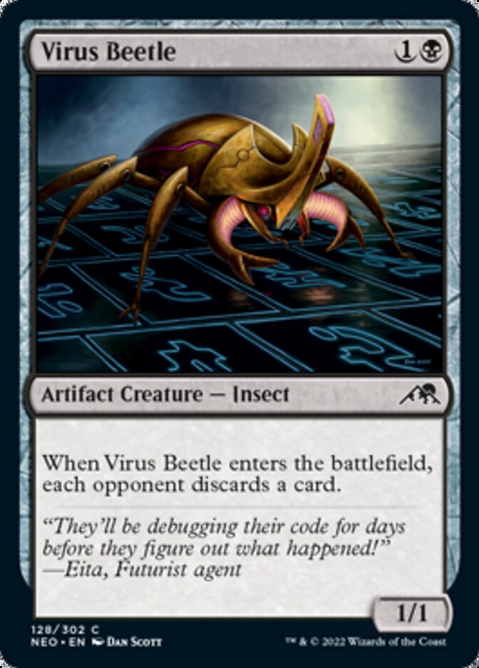 Virus Beetle [Kamigawa: Neon Dynasty] | Pandora's Boox