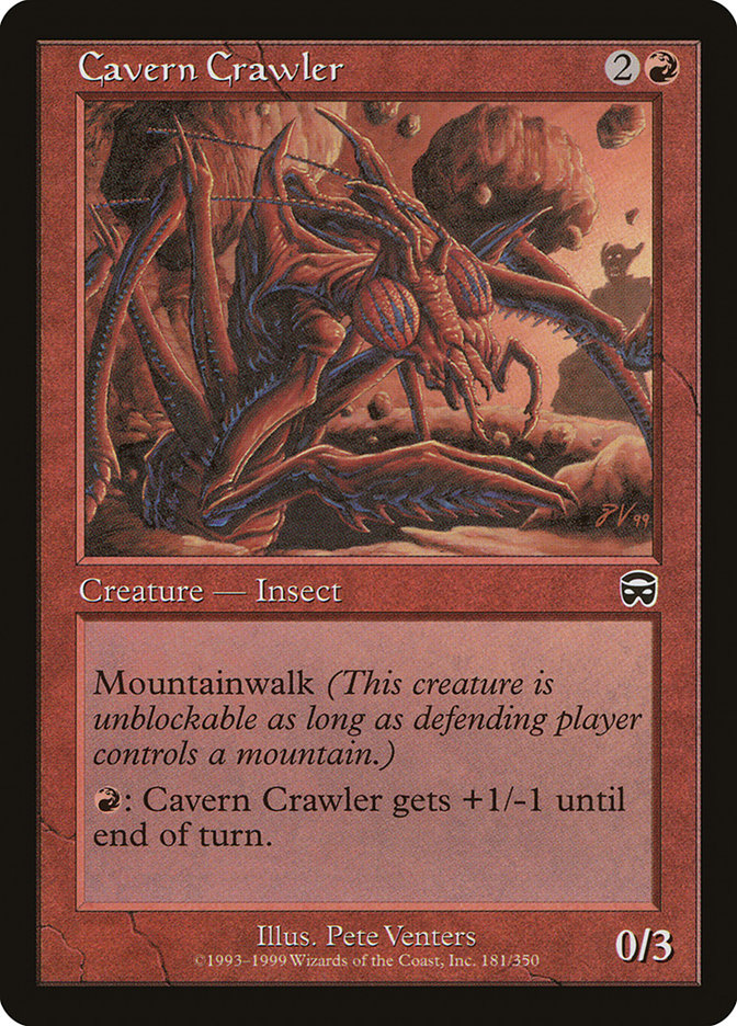 Cavern Crawler [Mercadian Masques] | Pandora's Boox