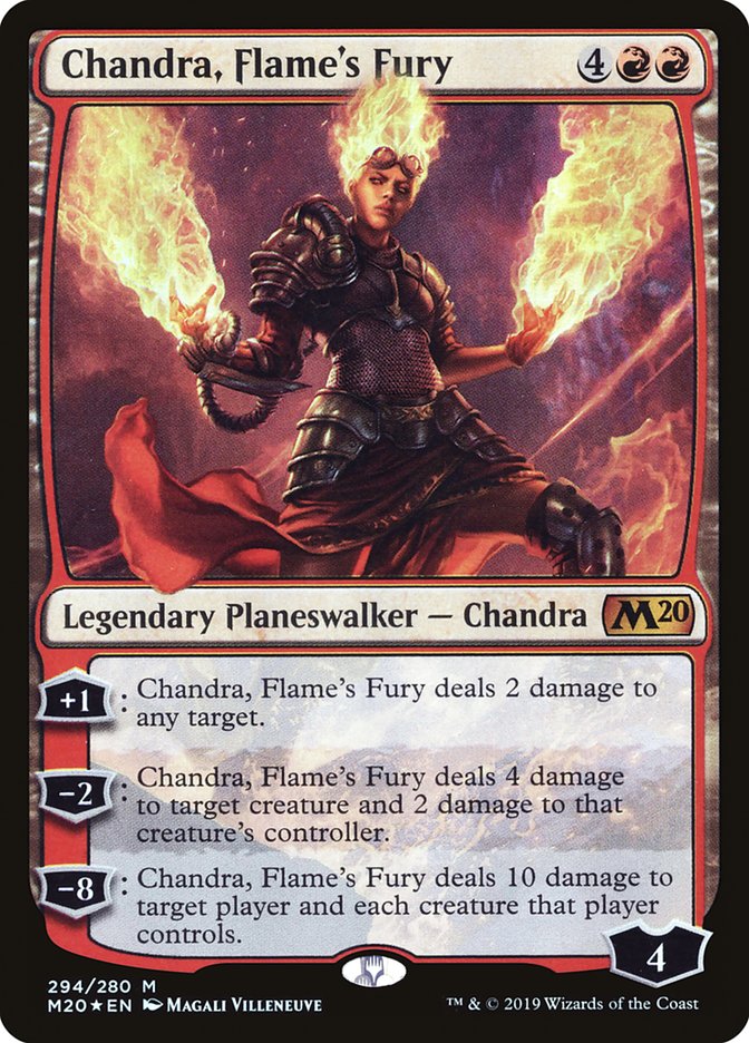 Chandra, Flame's Fury [Core Set 2020] | Pandora's Boox