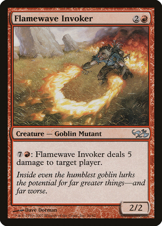 Flamewave Invoker [Duel Decks: Elves vs. Goblins] | Pandora's Boox