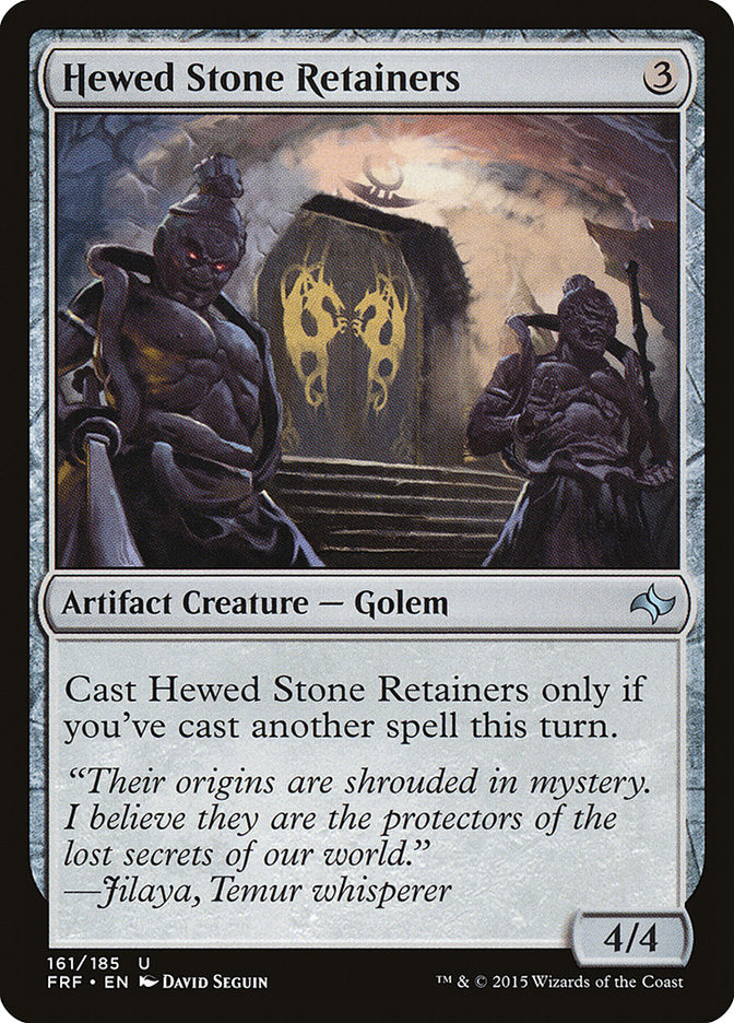 Hewed Stone Retainers [Fate Reforged] | Pandora's Boox