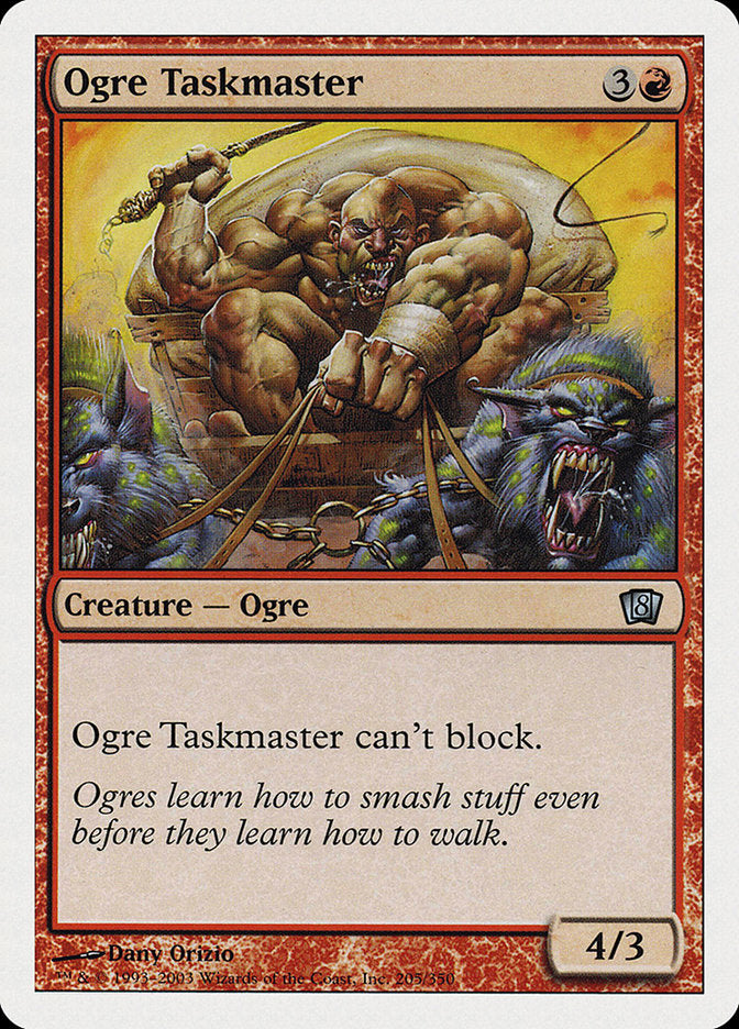 Ogre Taskmaster [Eighth Edition] | Pandora's Boox