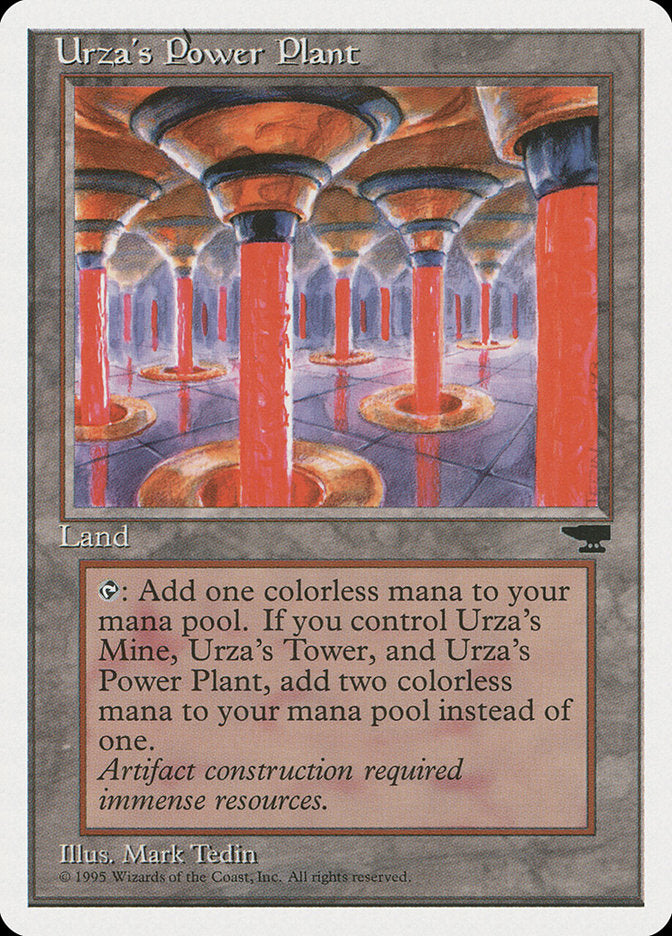 Urza's Power Plant (Red Columns) [Chronicles] | Pandora's Boox