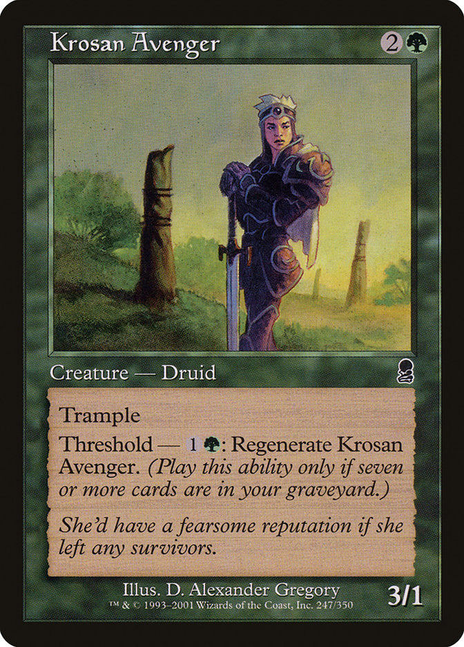 Krosan Avenger [Odyssey] | Pandora's Boox