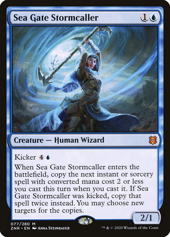 Sea Gate Stormcaller [Zendikar Rising] | Pandora's Boox