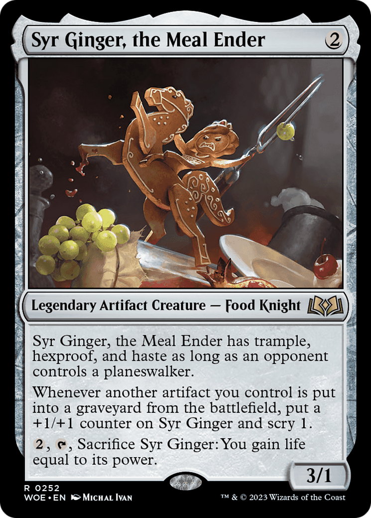 Syr Ginger, the Meal Ender [Wilds of Eldraine] | Pandora's Boox
