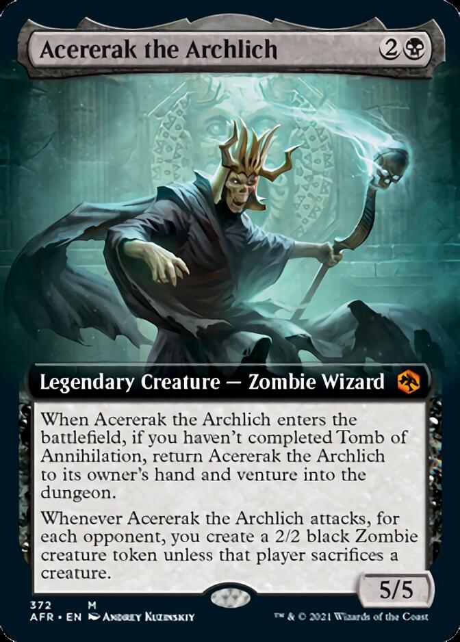 Acererak the Archlich (Extended Art) [Dungeons & Dragons: Adventures in the Forgotten Realms] | Pandora's Boox