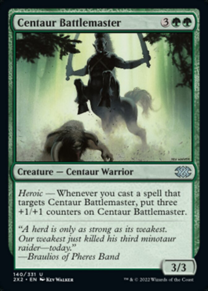 Centaur Battlemaster [Double Masters 2022] | Pandora's Boox