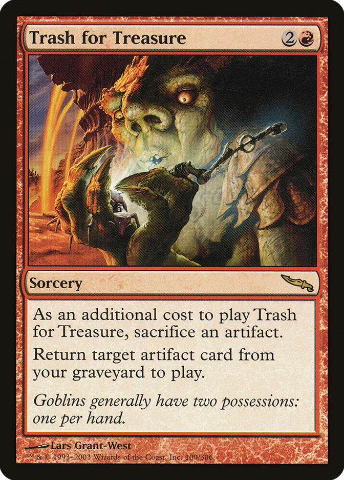Trash for Treasure [Mirrodin] | Pandora's Boox