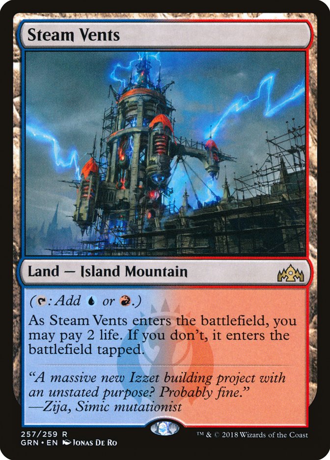 Steam Vents [Guilds of Ravnica] | Pandora's Boox