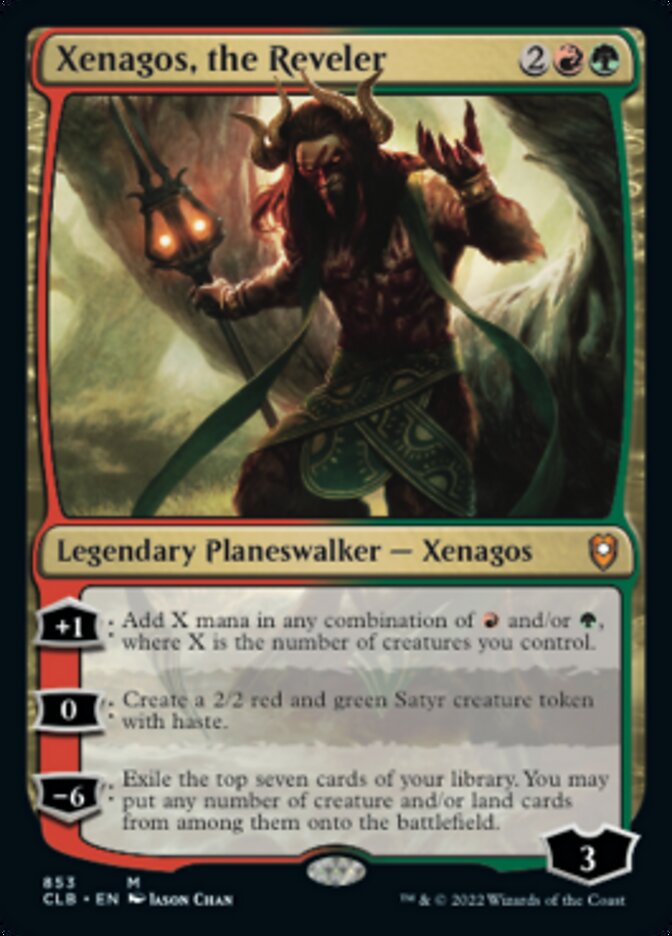 Xenagos, the Reveler [Commander Legends: Battle for Baldur's Gate] | Pandora's Boox