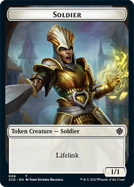 Insect // Soldier Double-Sided Token [Starter Commander Decks] | Pandora's Boox
