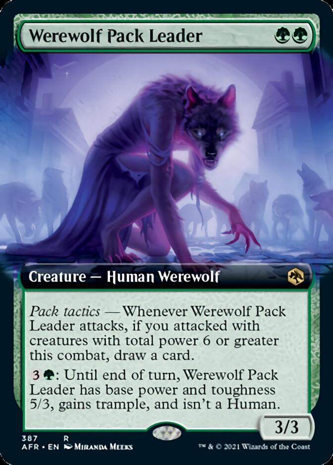 Werewolf Pack Leader (Extended Art) [Dungeons & Dragons: Adventures in the Forgotten Realms] | Pandora's Boox