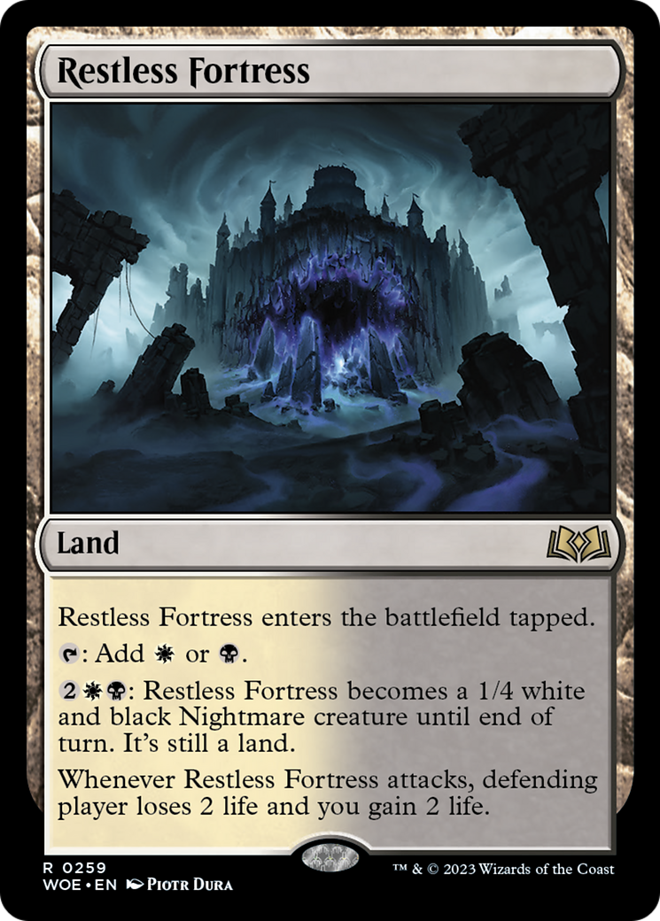 Restless Fortress [Wilds of Eldraine] | Pandora's Boox