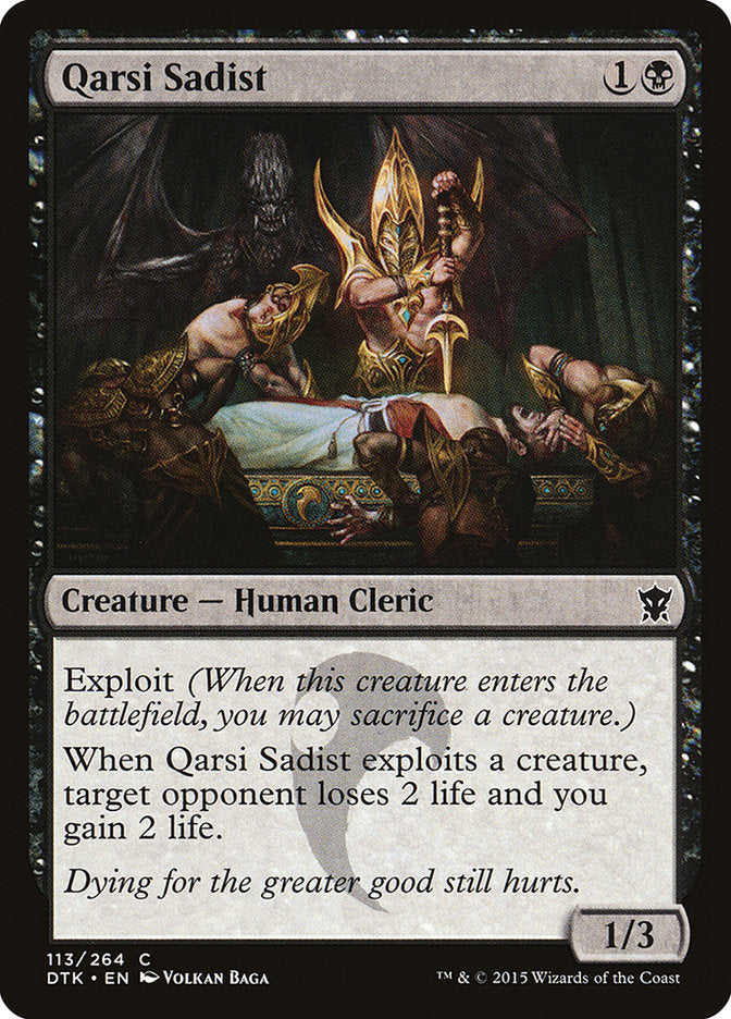 Qarsi Sadist [Dragons of Tarkir] | Pandora's Boox