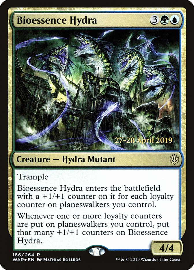 Bioessence Hydra [War of the Spark Prerelease Promos] | Pandora's Boox