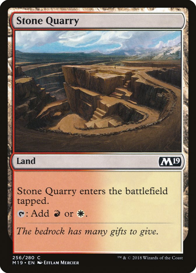 Stone Quarry [Core Set 2019] | Pandora's Boox