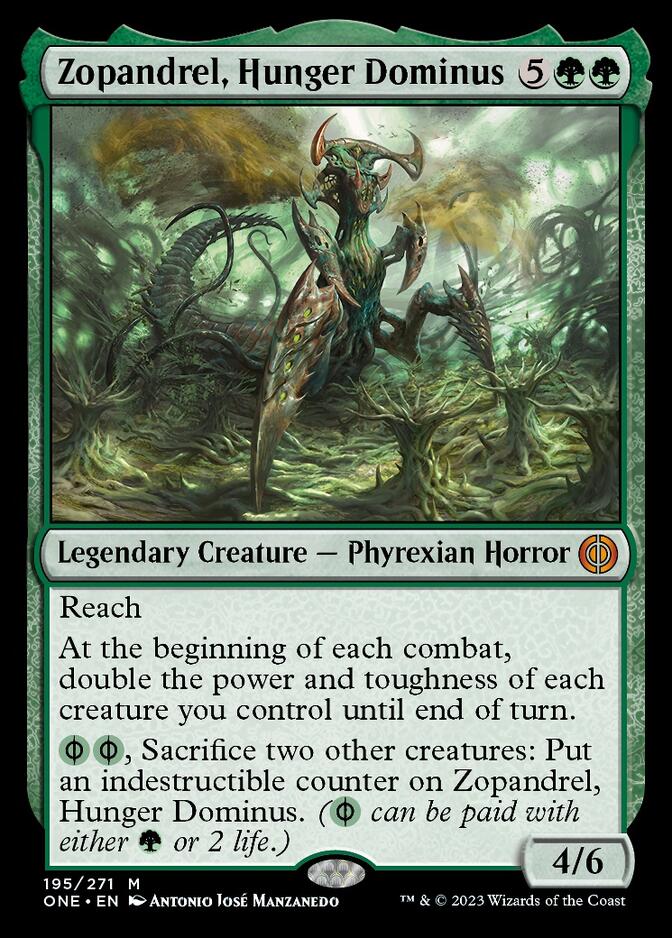 Zopandrel, Hunger Dominus [Phyrexia: All Will Be One] | Pandora's Boox